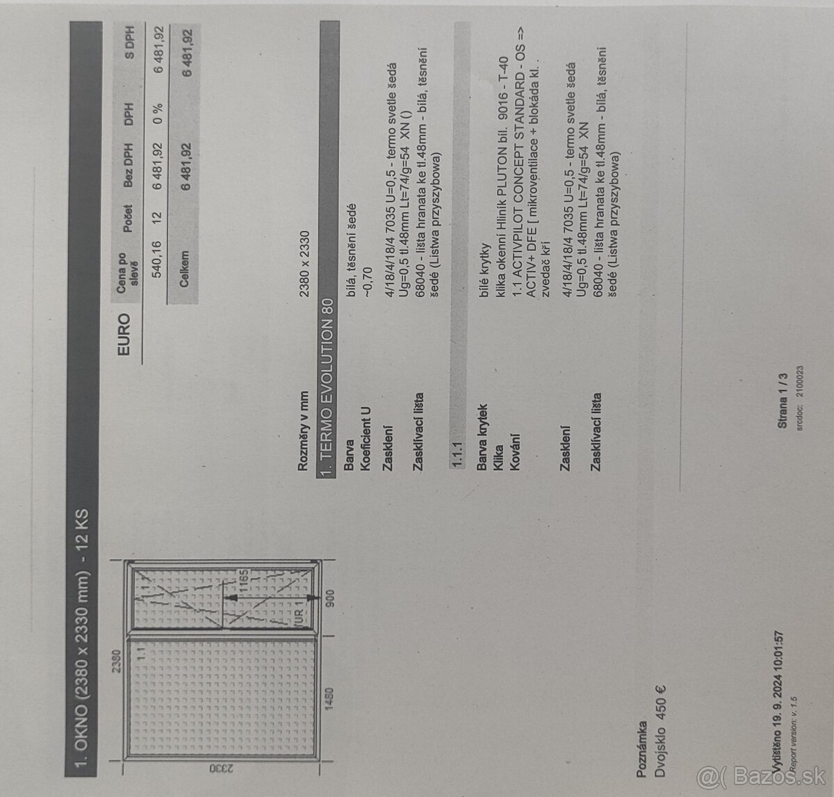 Plastové okna - Termo Evolution 80 - 3