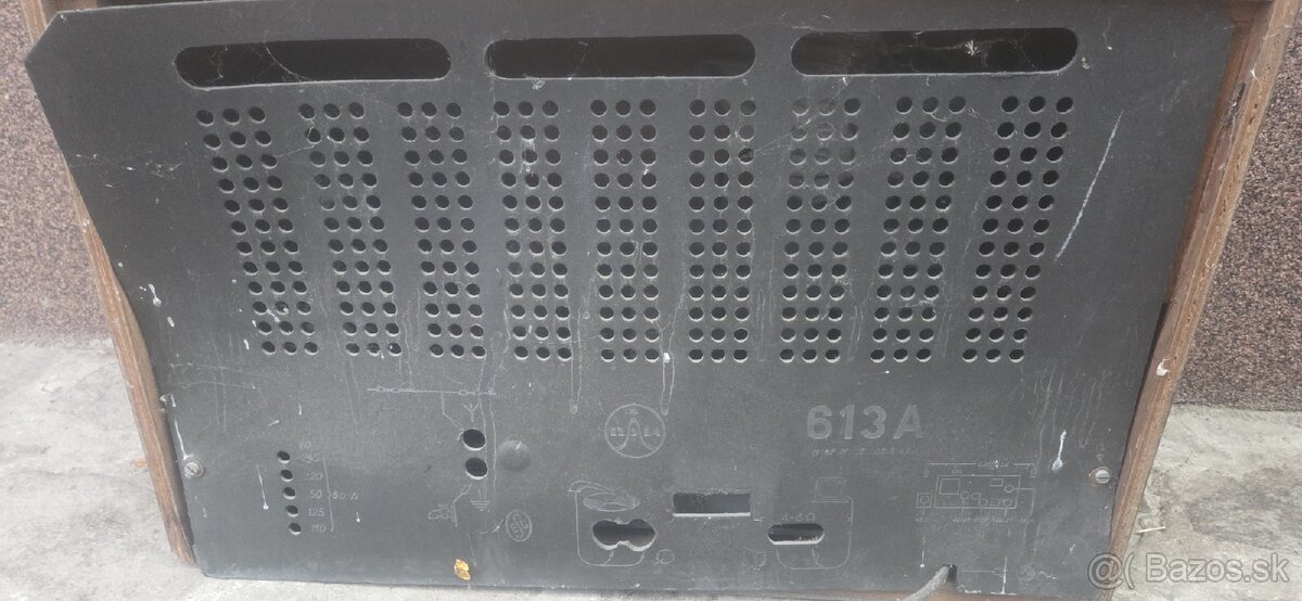 Starožitne radio Tesla 613 A - 3