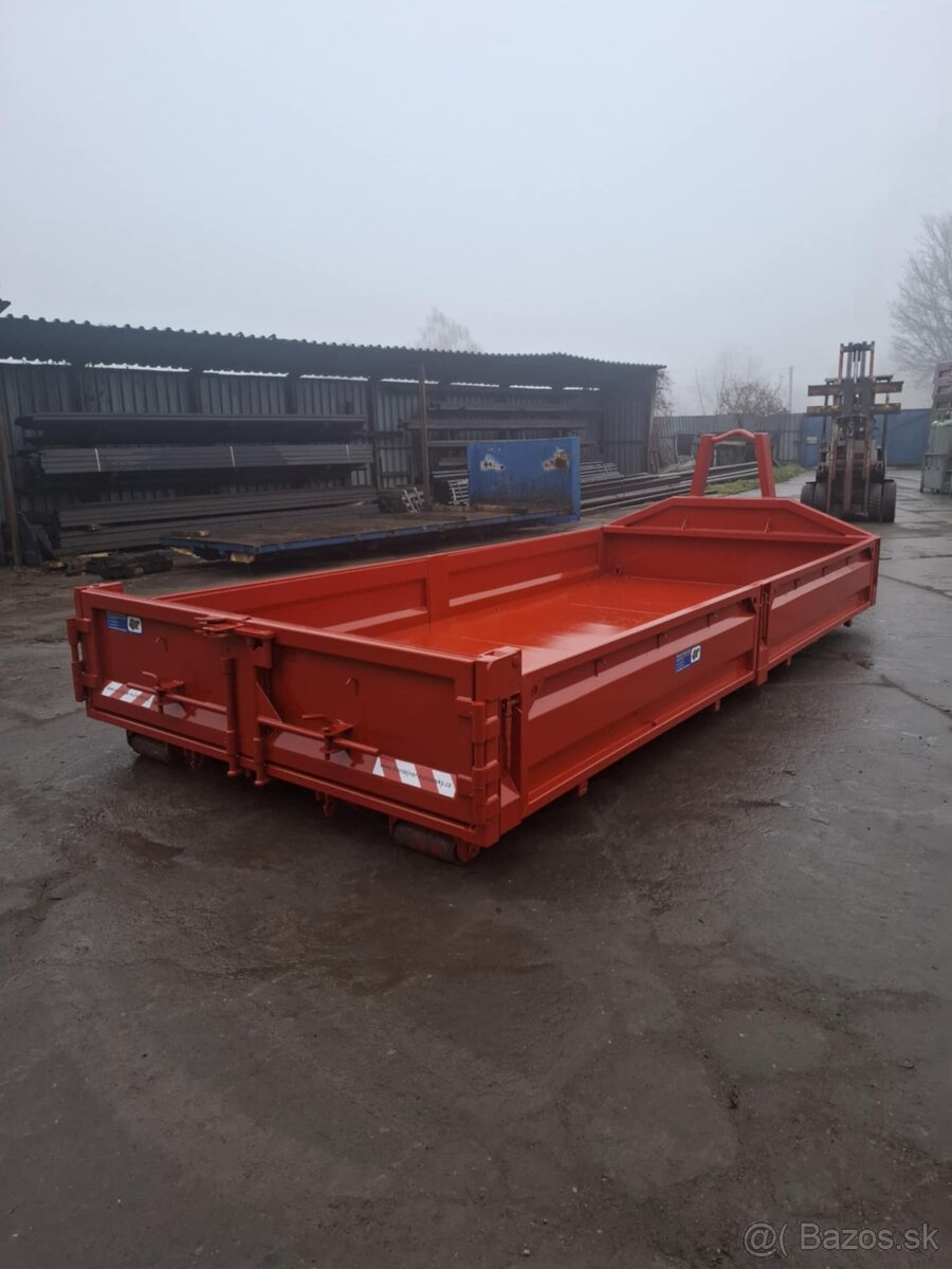 Prodám kontejner abroll,valník6,4m3 otvírací bočnice SKLADEM - 3