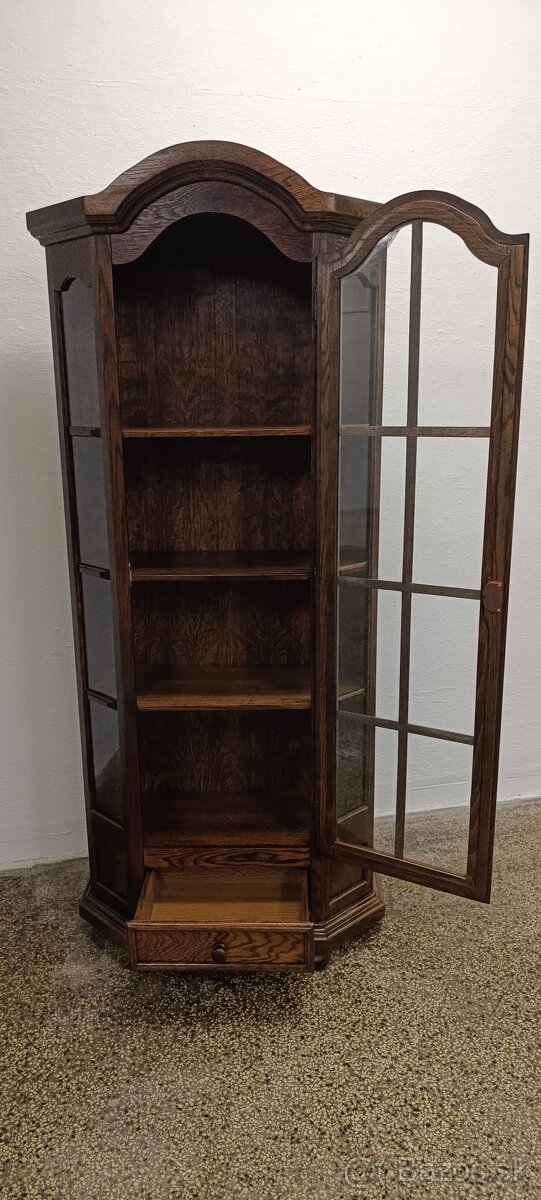 Rustikální vitrína, nábytek z masívu, Nábytek s příběhem - 3