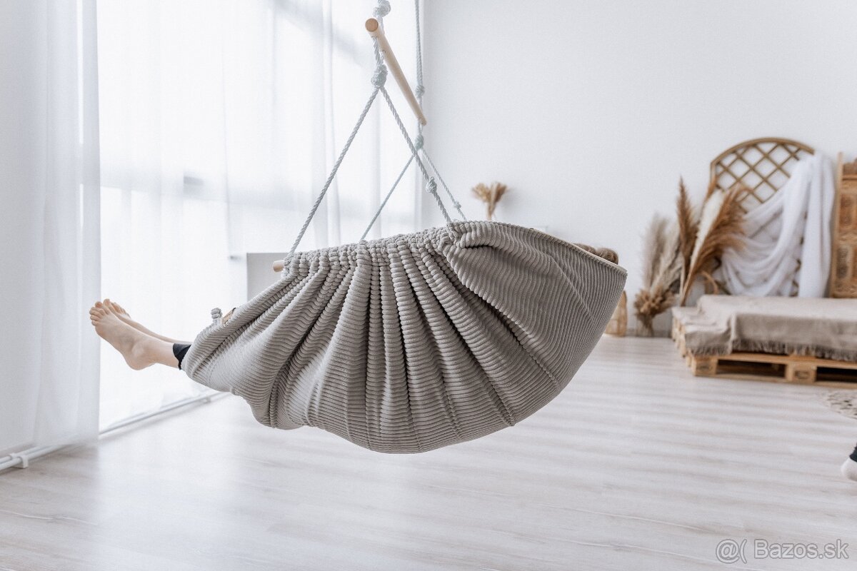 Hojdačka, zavesne kreslo, kolíska na uspavanie detí, kidvak - 3