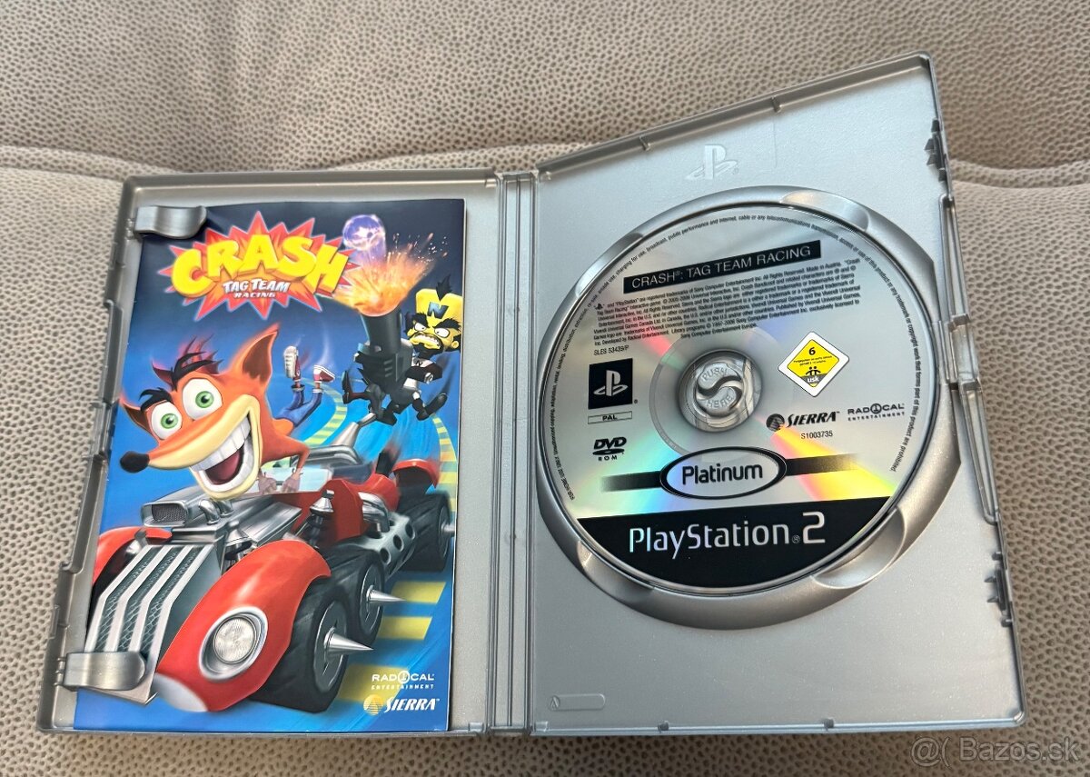 Ps2 Crash Tag Team Racing - 3
