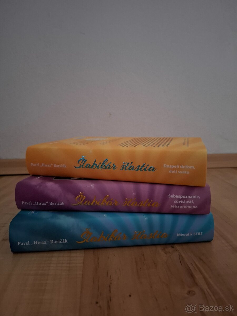 Šlabikár šťastia ( 3 knihy ) v balení - 3