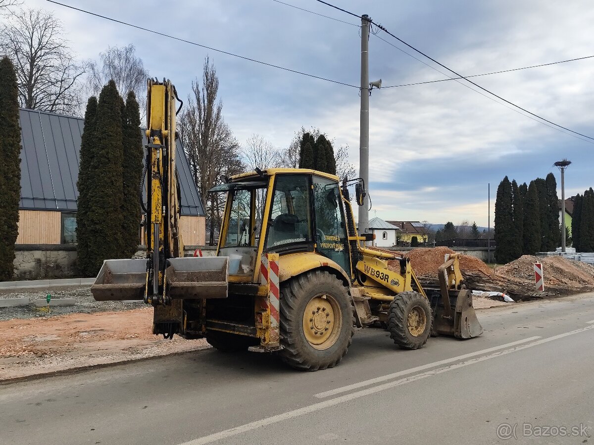 Traktorbager komatsu WB93R - 3