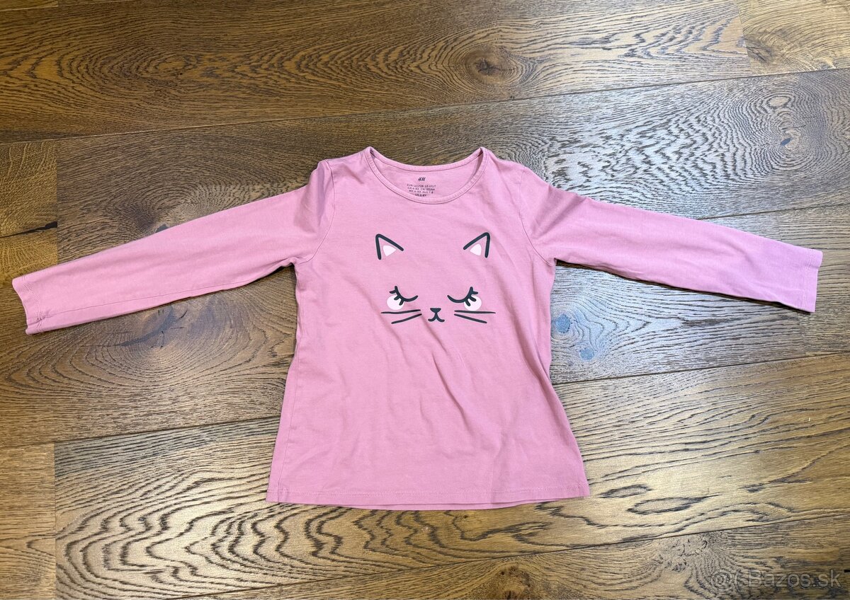 Dlhy a kratky rukav 122/128 - 3