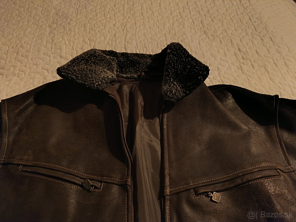 predám chlapskú koženú bundu - 3