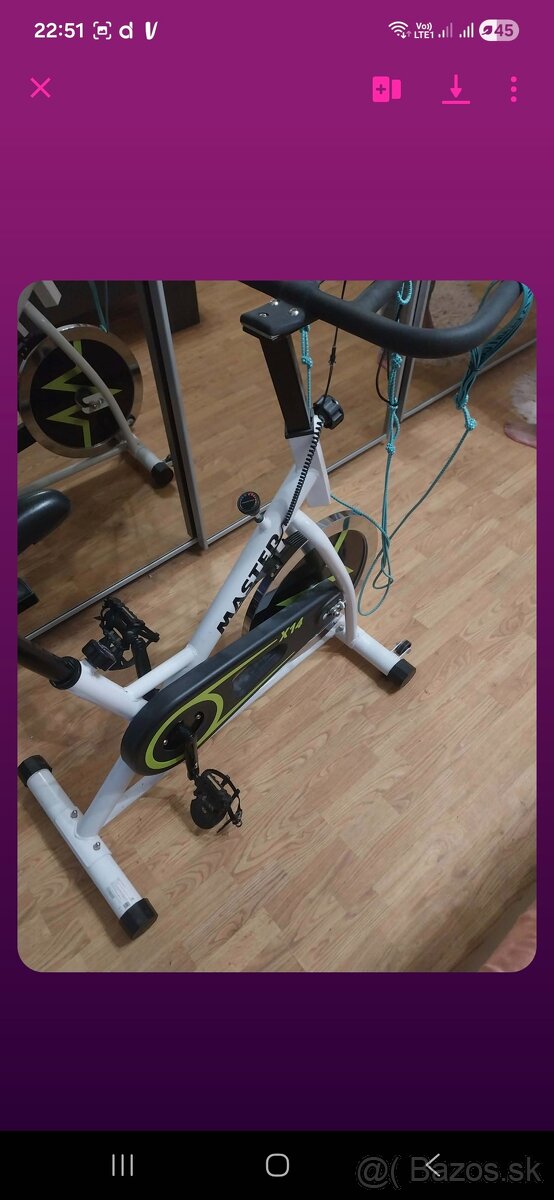 Cyklotrenažer master x14 - 3