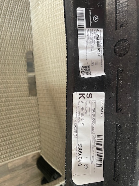 Tlmič nárazov MERCEDES-BENZ - 3