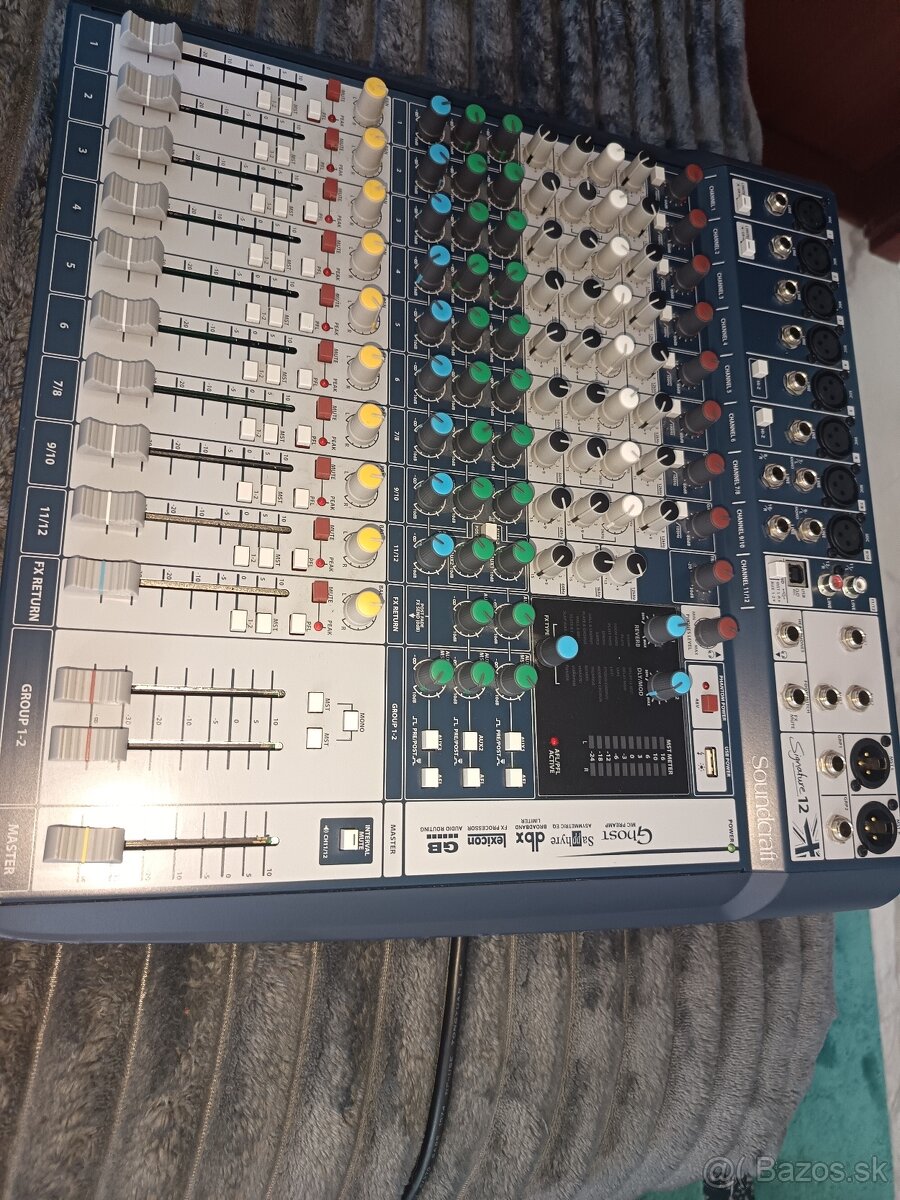 Predám Mix pult Soundcraft 12 - 3