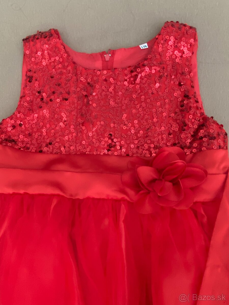 Slávnostné šatočky 130cm - 3