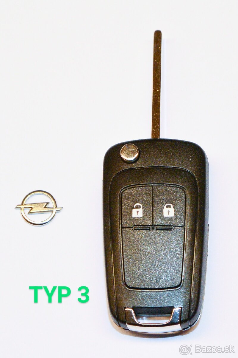 Opel / Renault Trafik - rôzne kryty klucov - 3