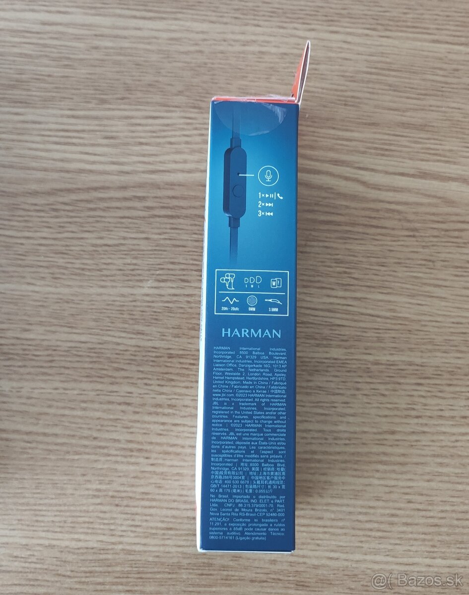 Predám slúchadlá JBL T110 - 3