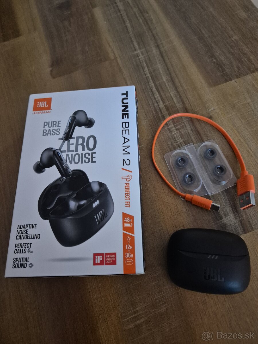 JBL TUNE BEAM 2, nové - 3