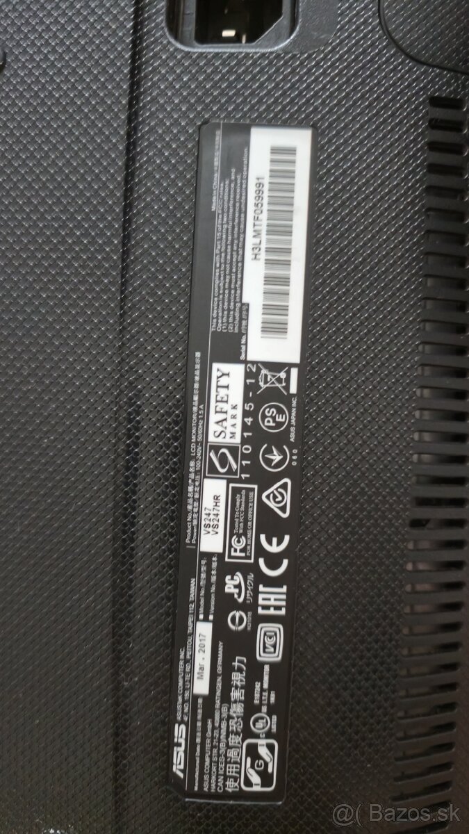 Asus monitor 24" - 3
