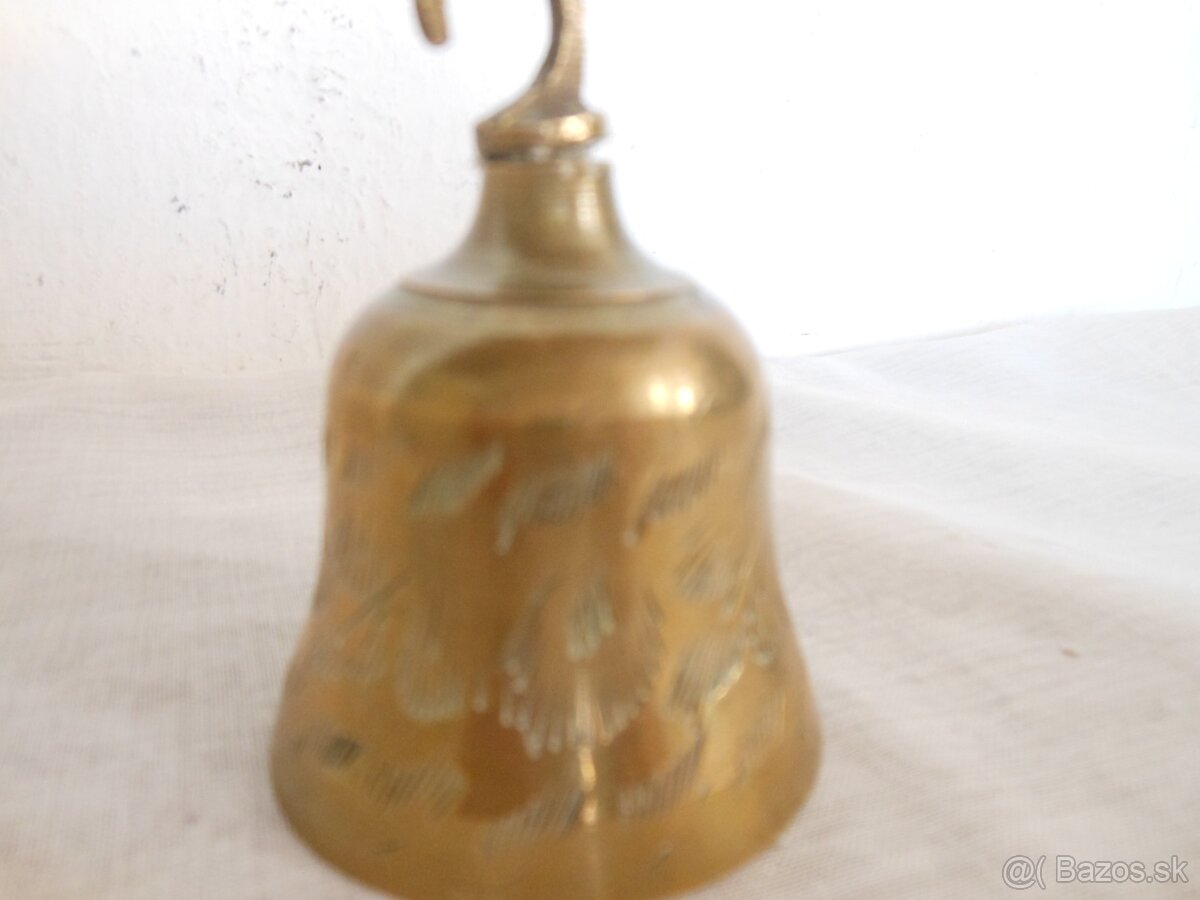 Zdobené mosadzné zvonce - 3