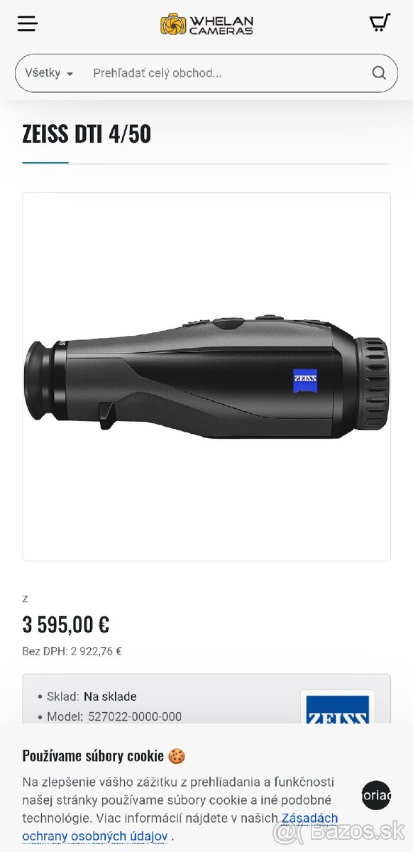 Zeiss DTI 4/50 termovizie - 3