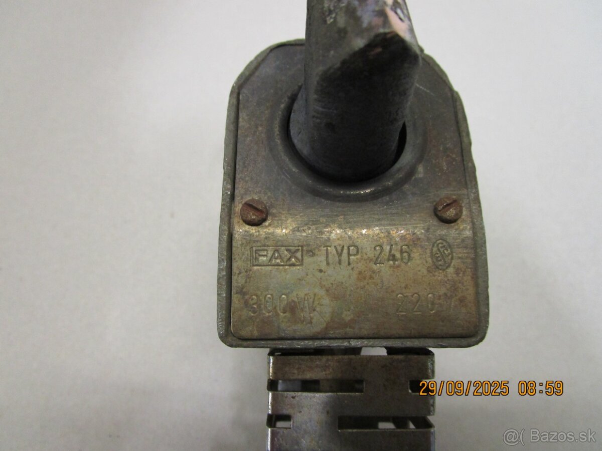 PREDAM 220V 300W PAJKOVACKU VYROBA CSSR ZA 29€ - 3