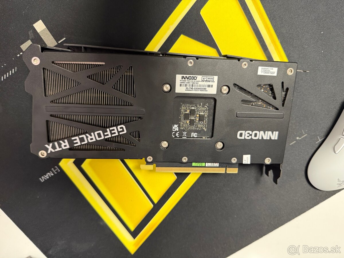 📦 NVIDIA GeForce RTX 3060 12GB Inno3D Twin X2 OC - 3