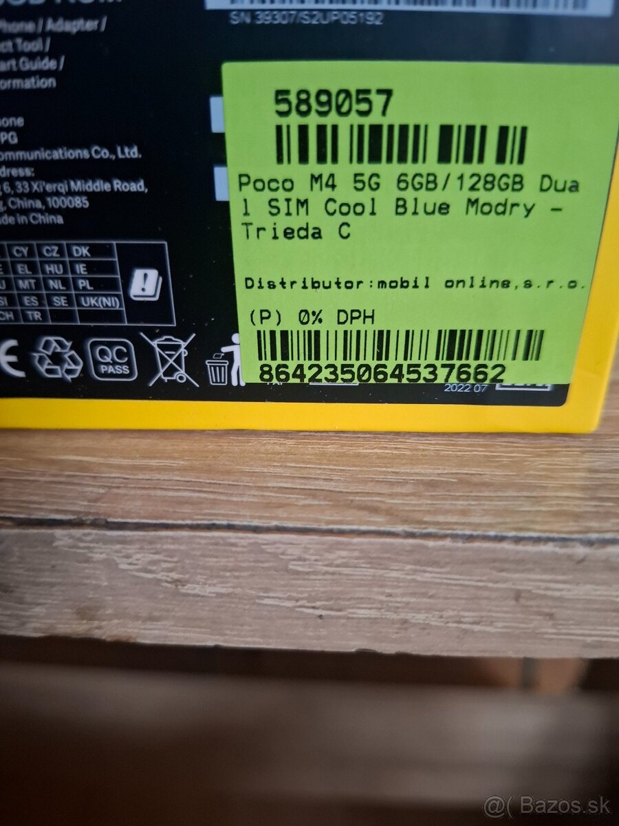 Dobrí deň predám telefon značky poco m4 5g - 3
