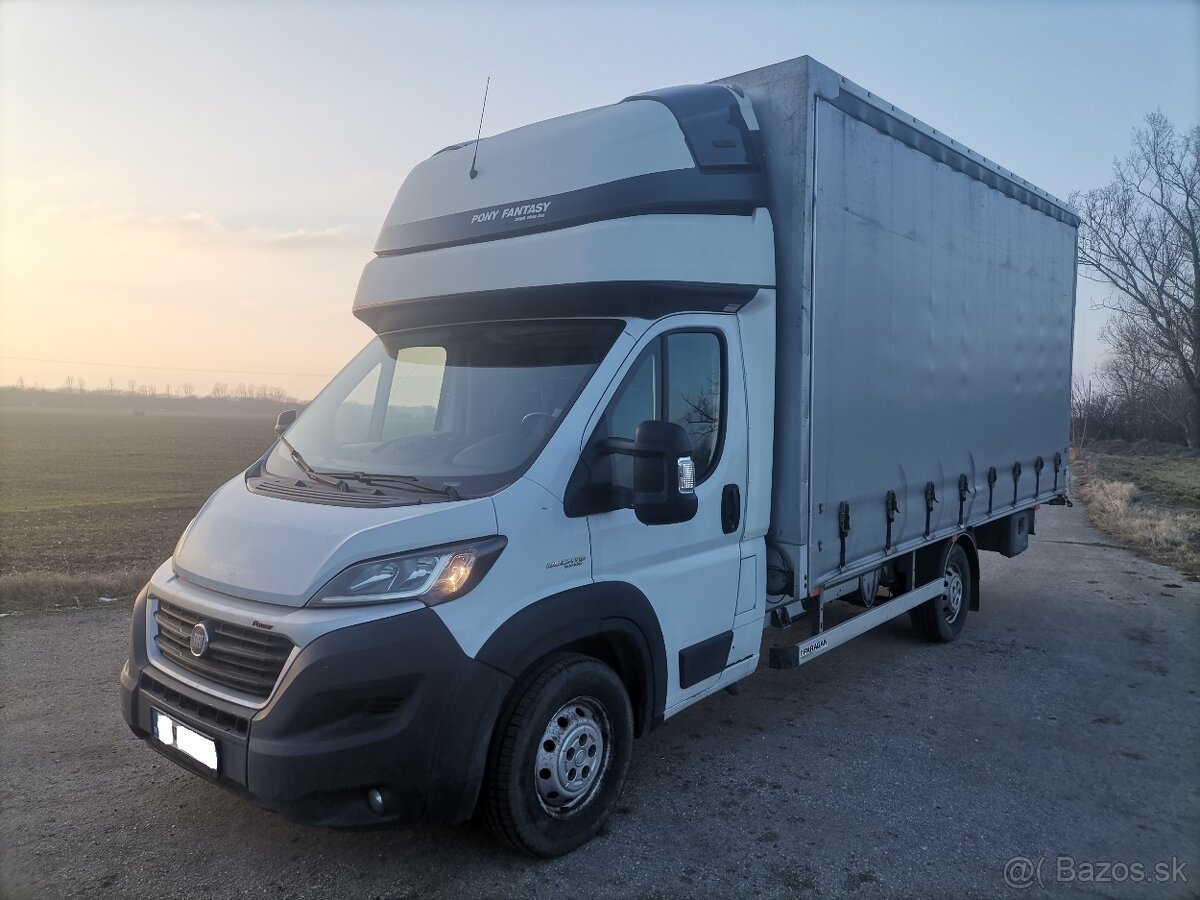 Fiat Ducato plachtová dodávka - 3