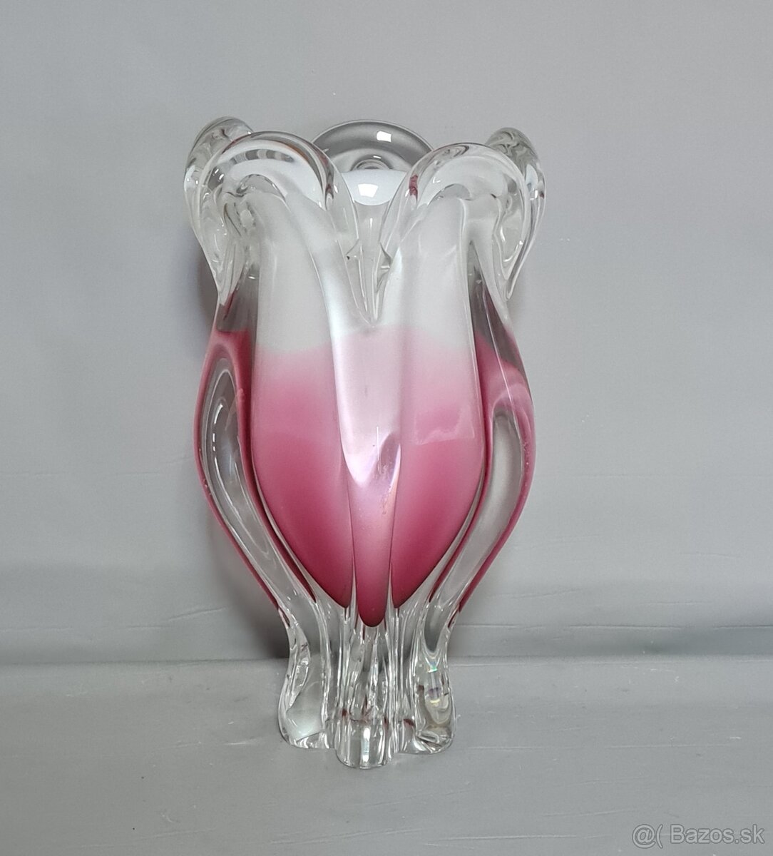 Sklenené dizajnové vázy 1 - 3