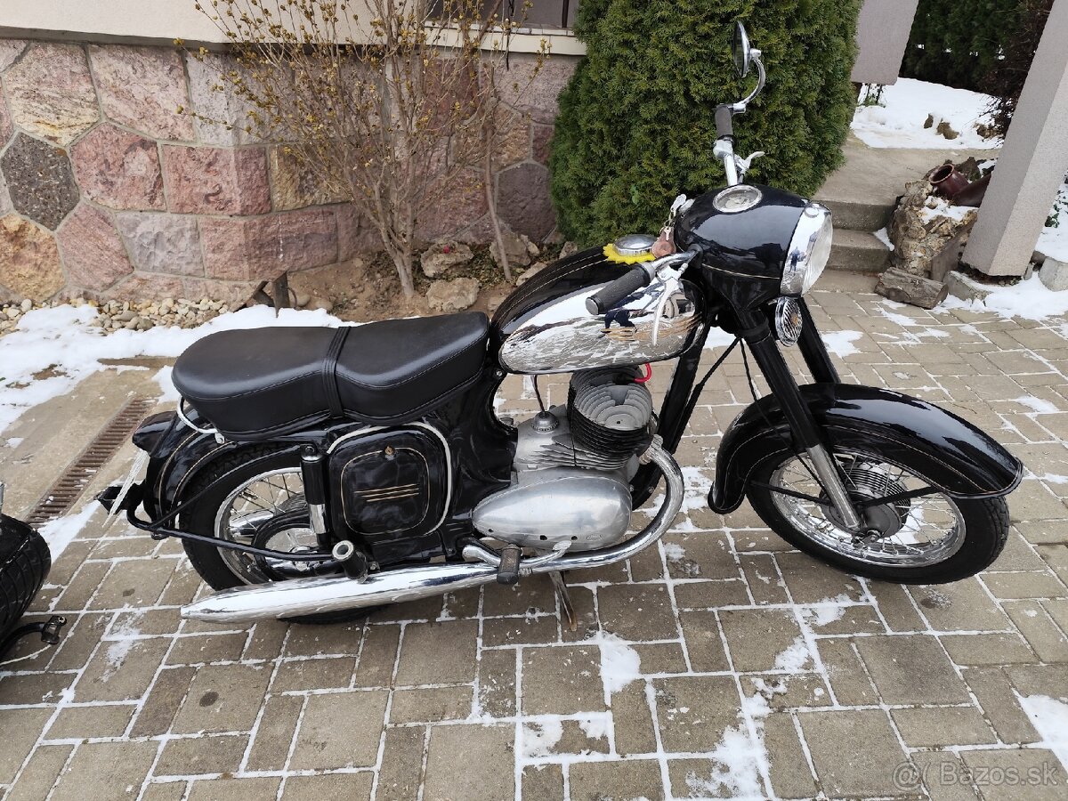 Jawa 350/353 s TP a ŠPZ - 3