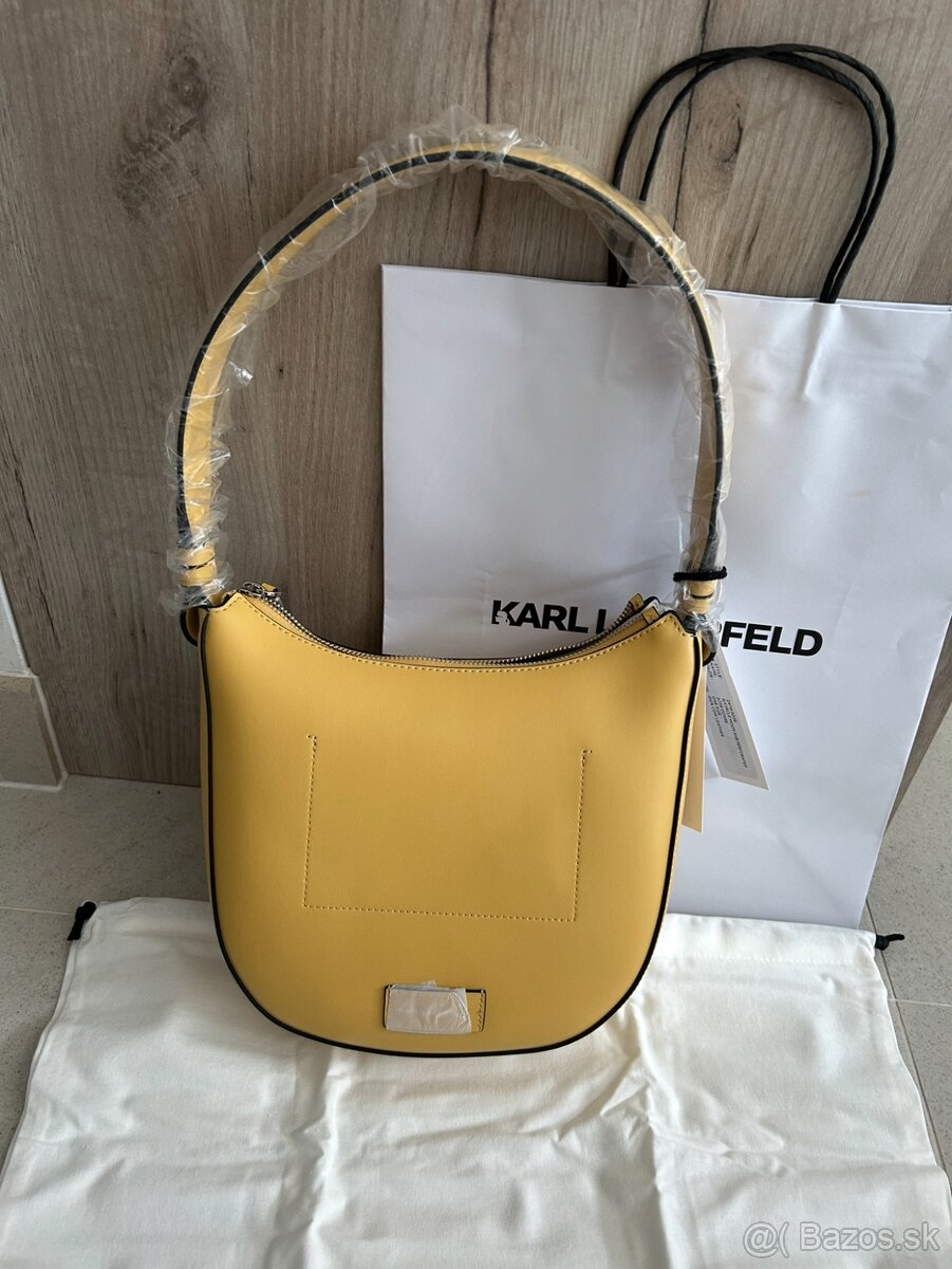 Karl Lagerfeld kabelka kožená originál circle - 3