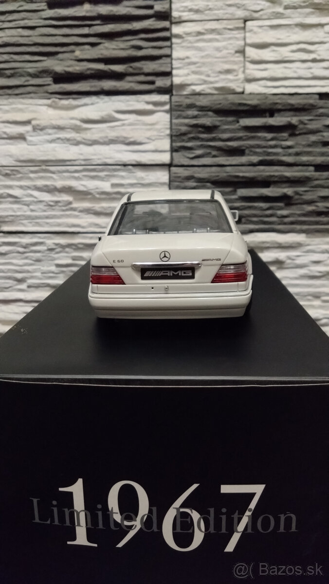 Predam model Mercedes Benz E60 AMG W124 v mierke 1:18 - 3