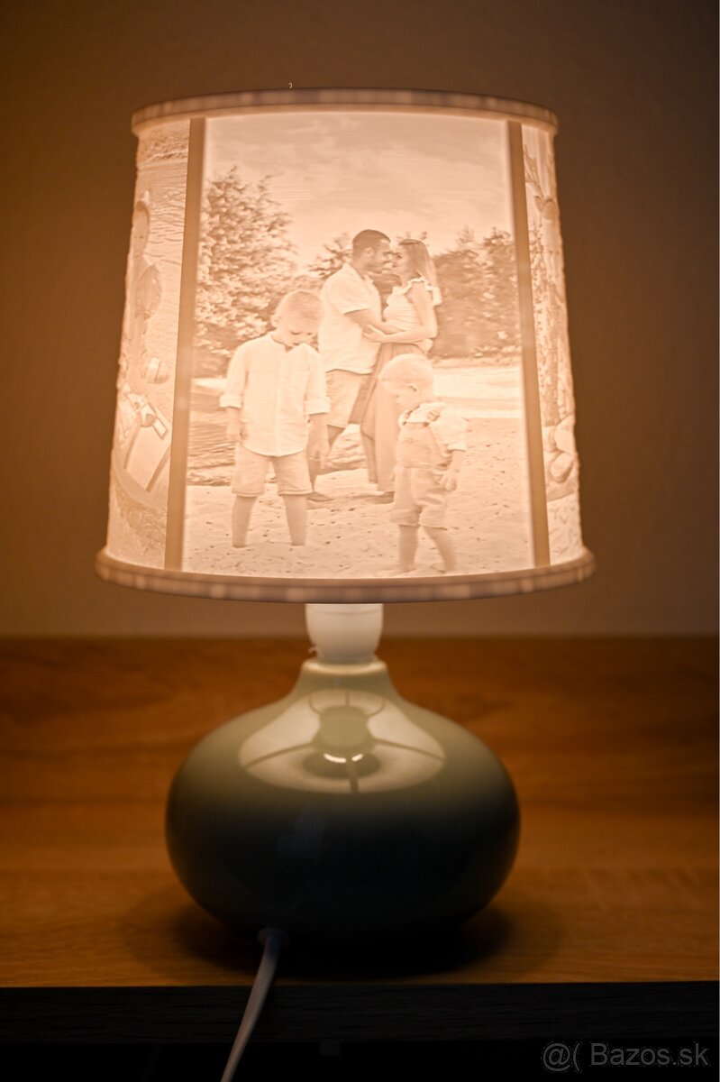 Unikátna stolová 3D lampa - 3