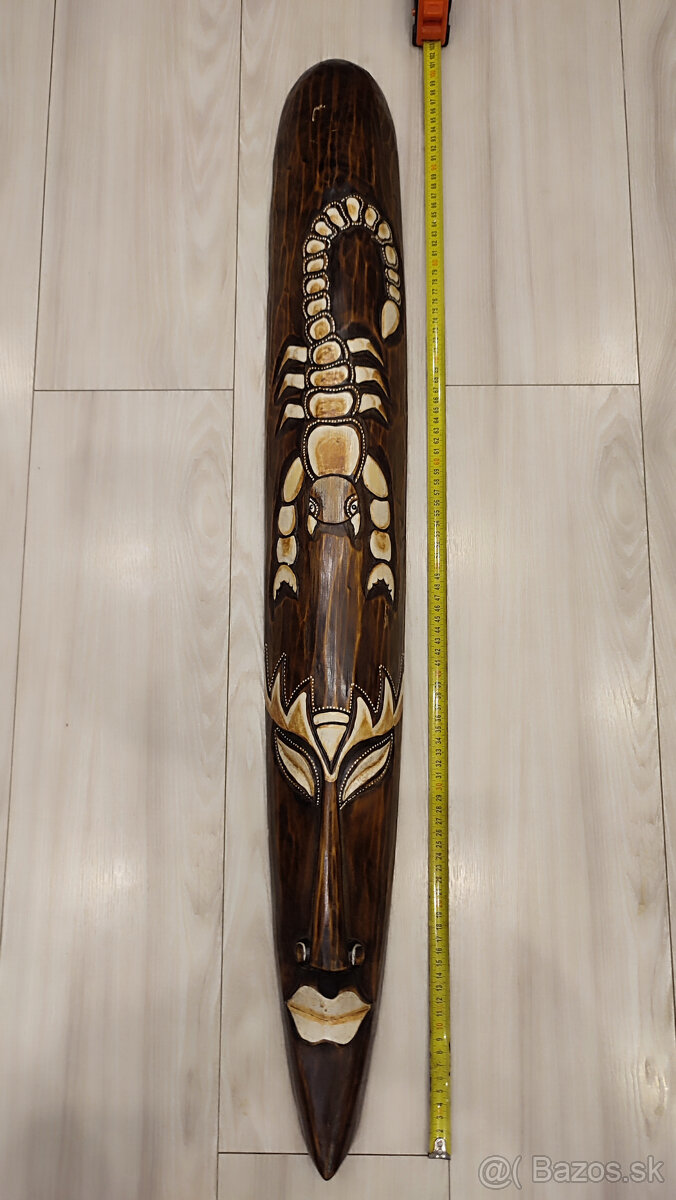 Masky - Drevená dekorácia - 3