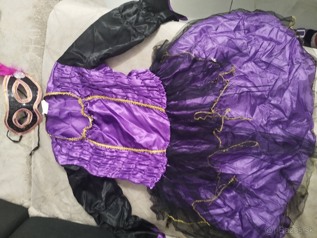 Fialove saty na karneval - 3