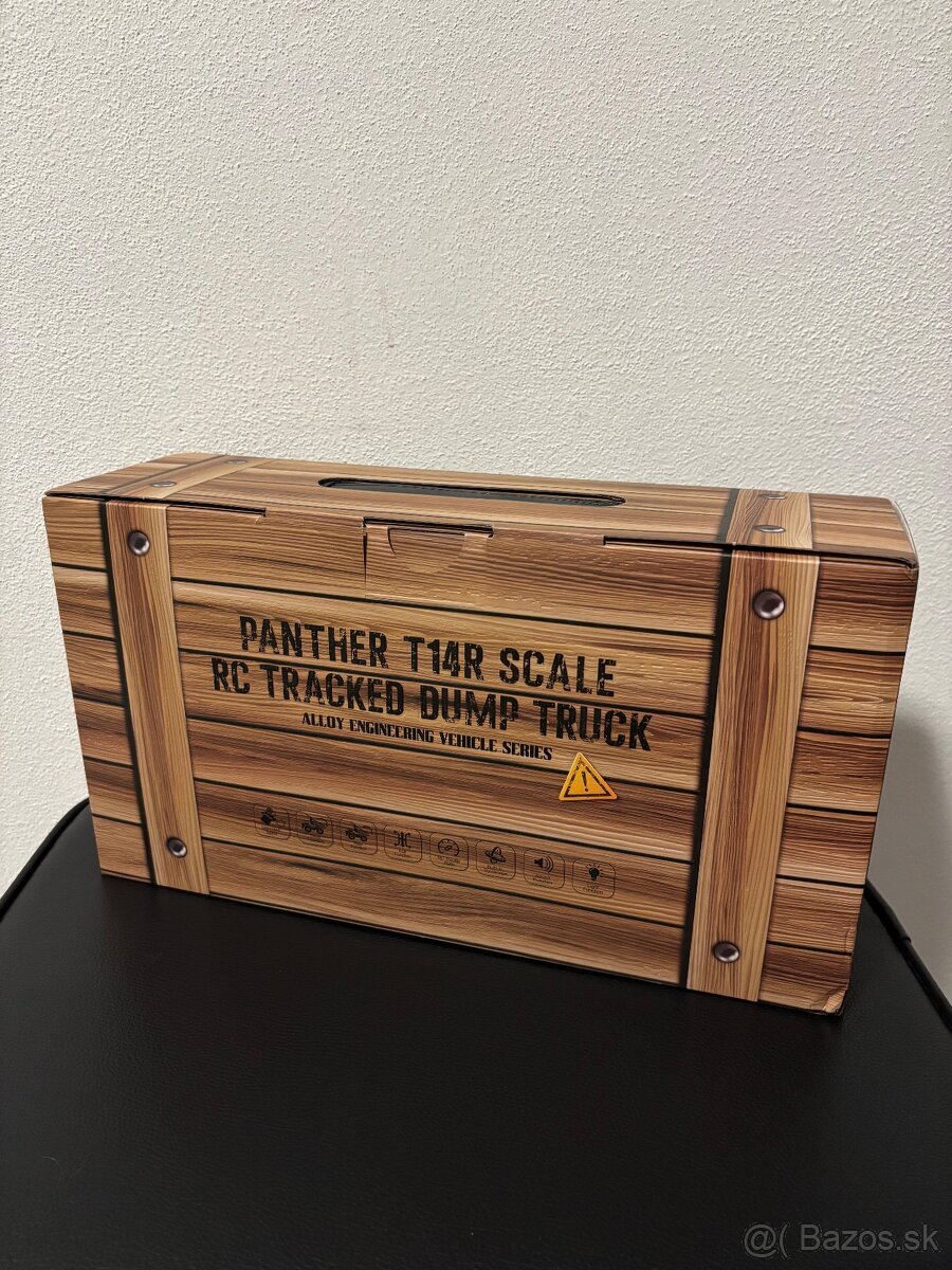 RC pásový dumper T14R Panther - 1:50 (RC pásový sklápač) - 3