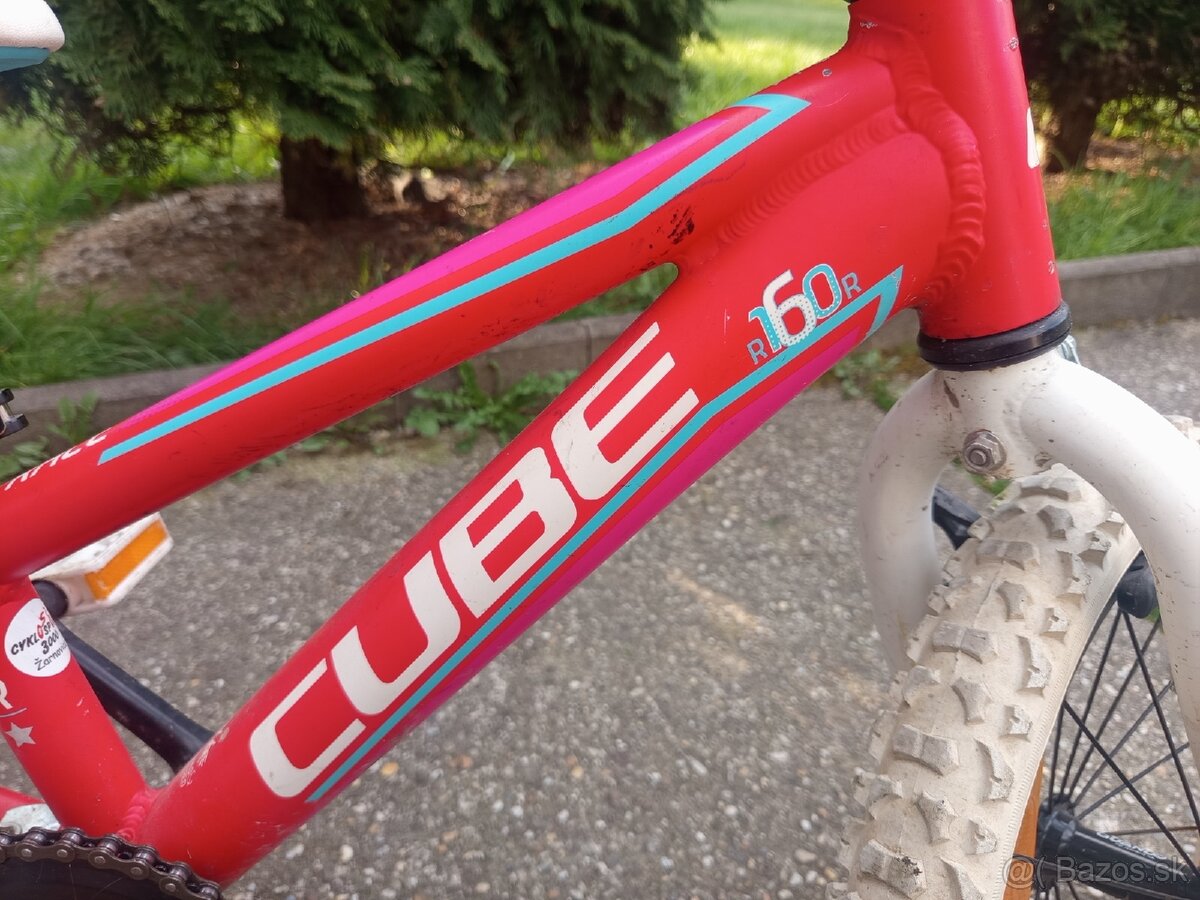 Dievčenský bicykel CUBE r160r - 3