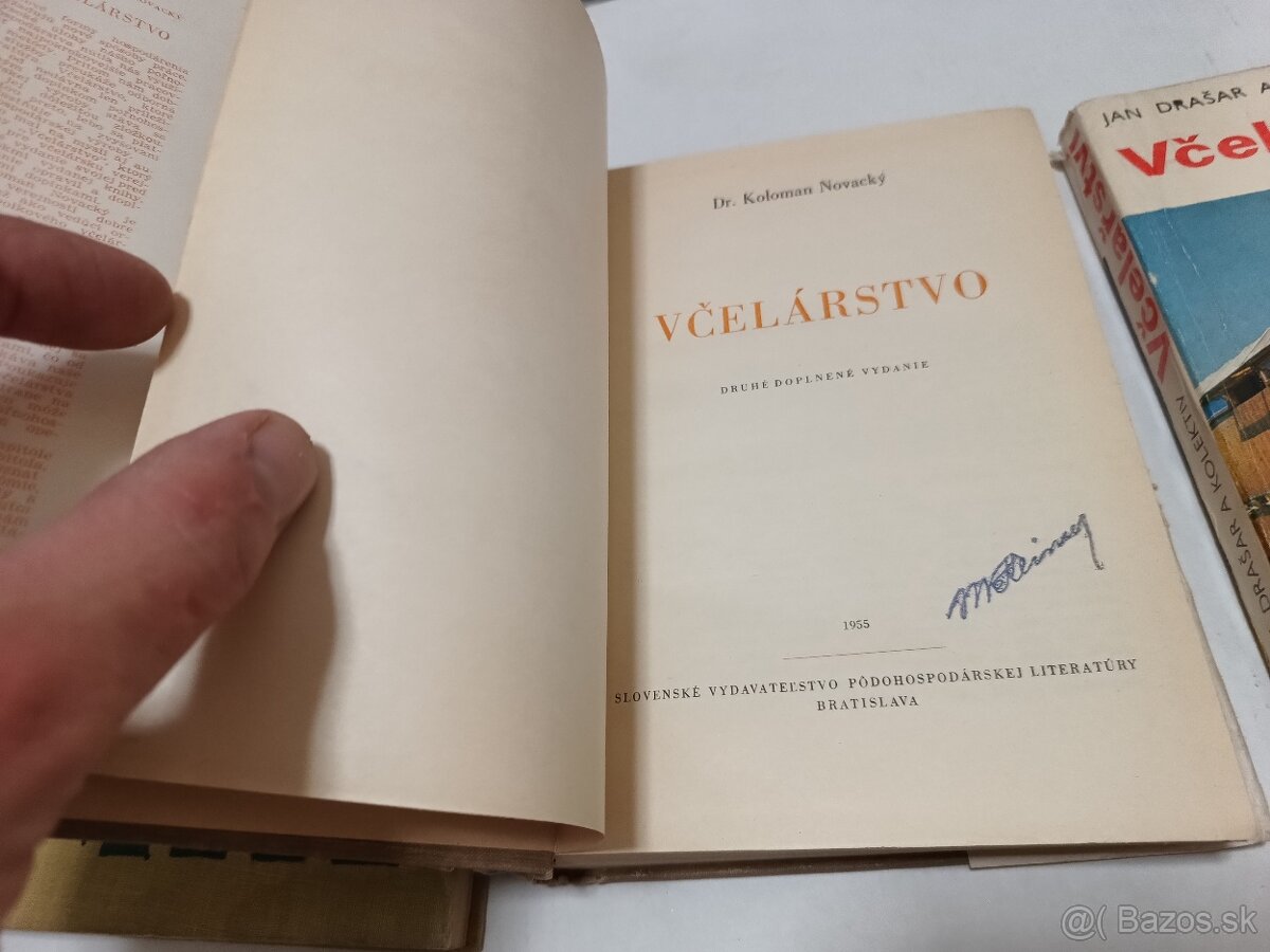 knihy o včelách, včelárstve, mede - 3