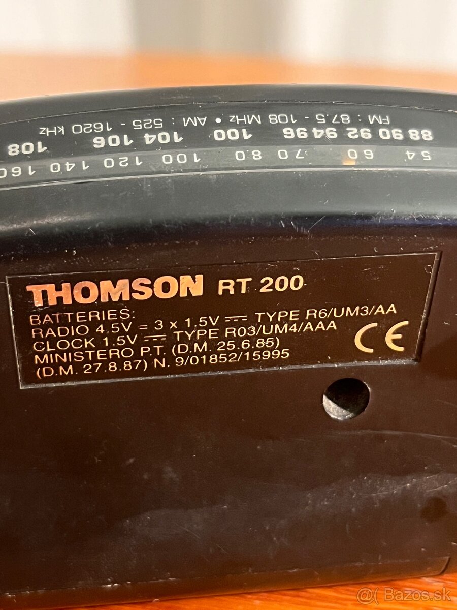 Rádio cestovné Thomson - 3