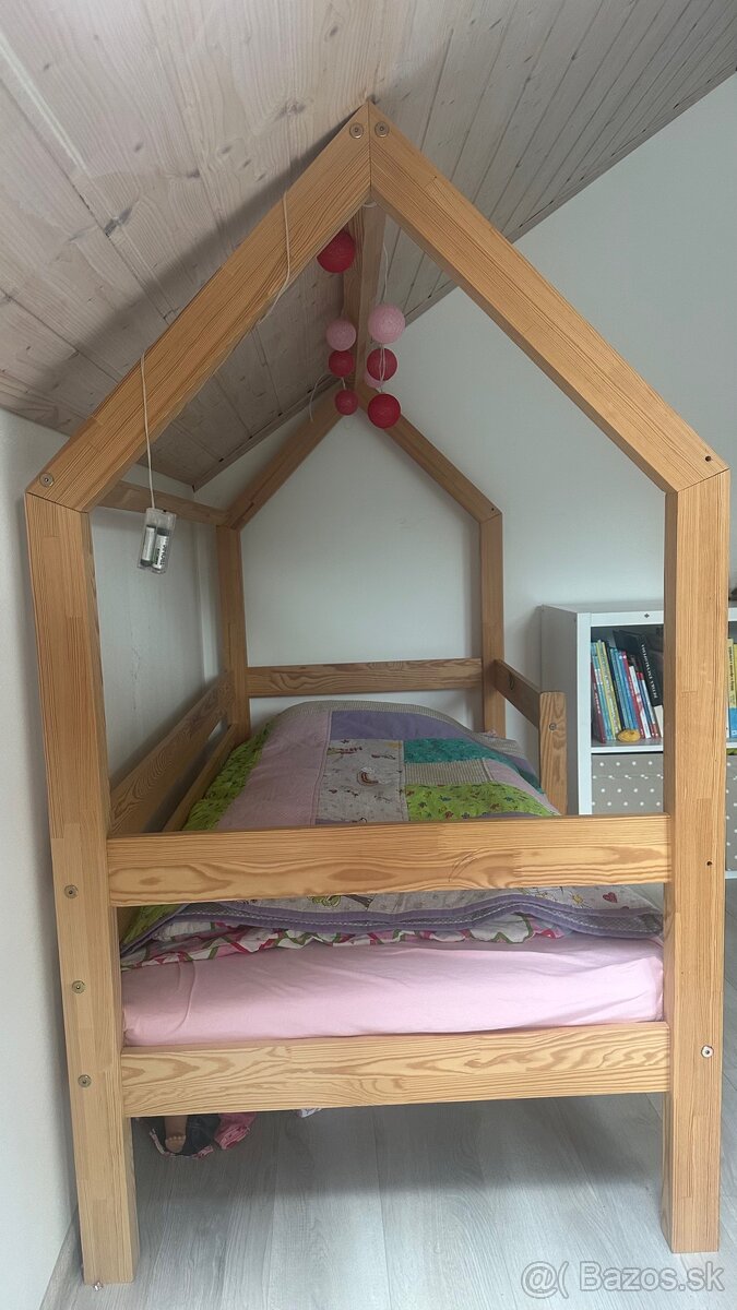 Detská posteľ Domček 160x80 - 3