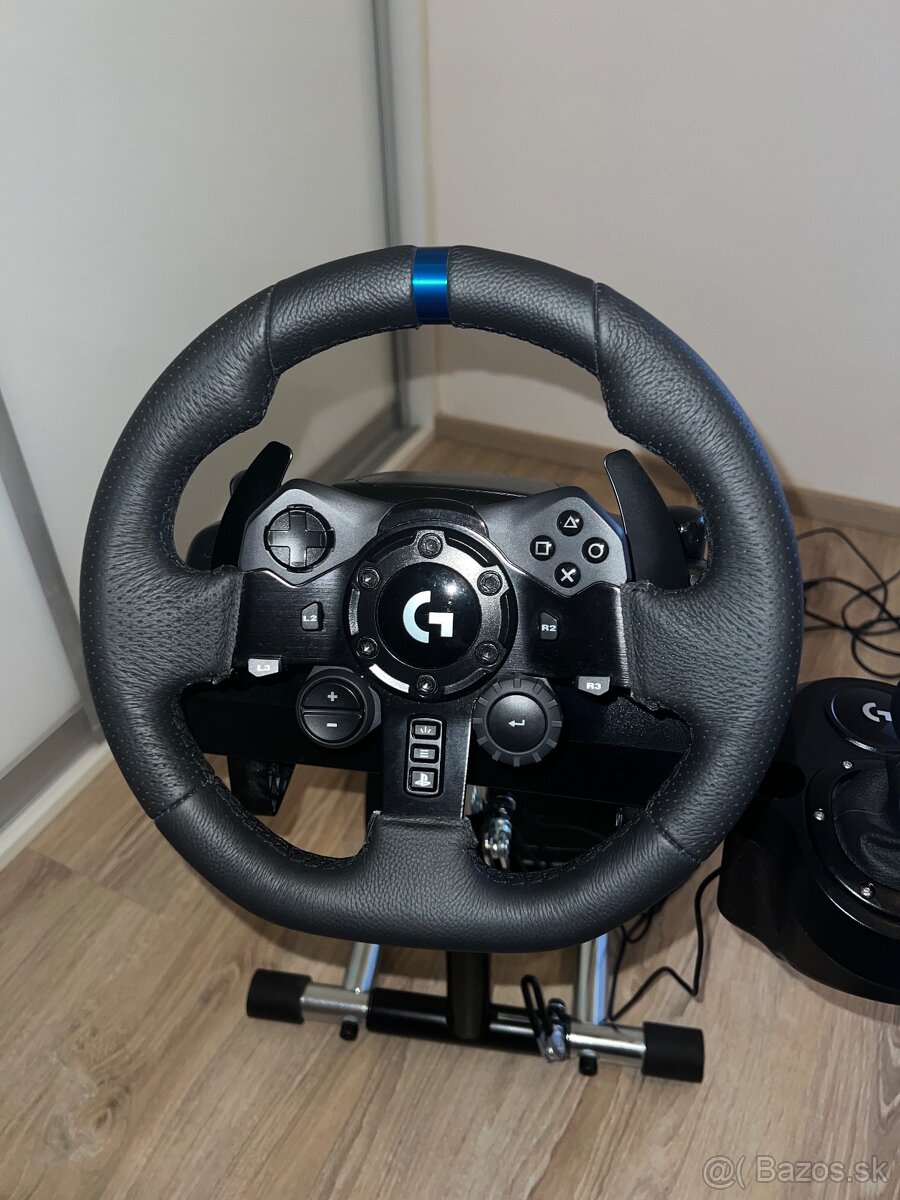 Komplet Racing Set: Logitech G923 (PS5/PC) + Radiaca páka + - 3
