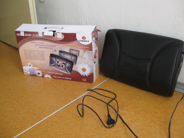 bedrový pás, masážny vankuš, podhlavník - 3