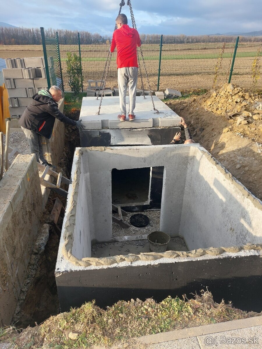 Betónové pivnice, dodávka a montáž - 3