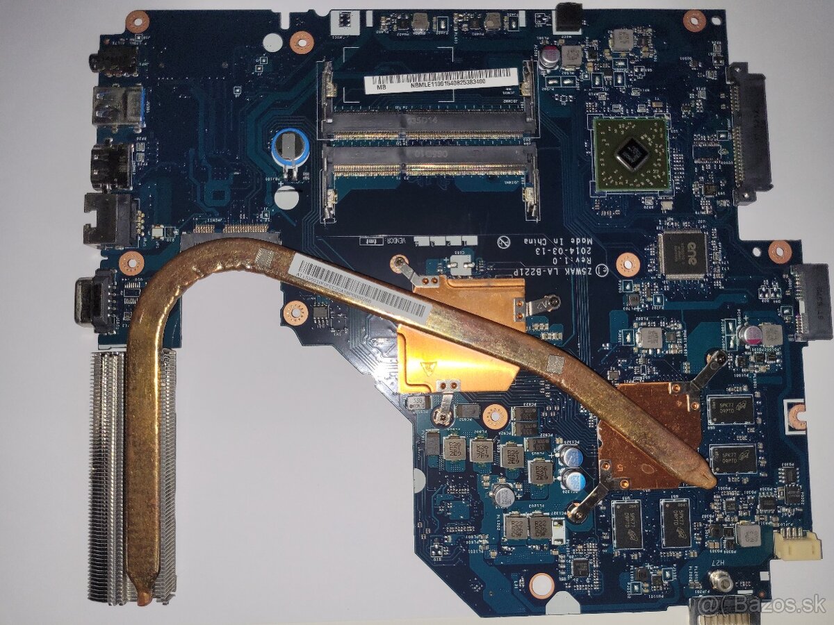 Základná doska Z5WAK LA-B221P R7 M265 A10-7300 / Acer E5 - 3