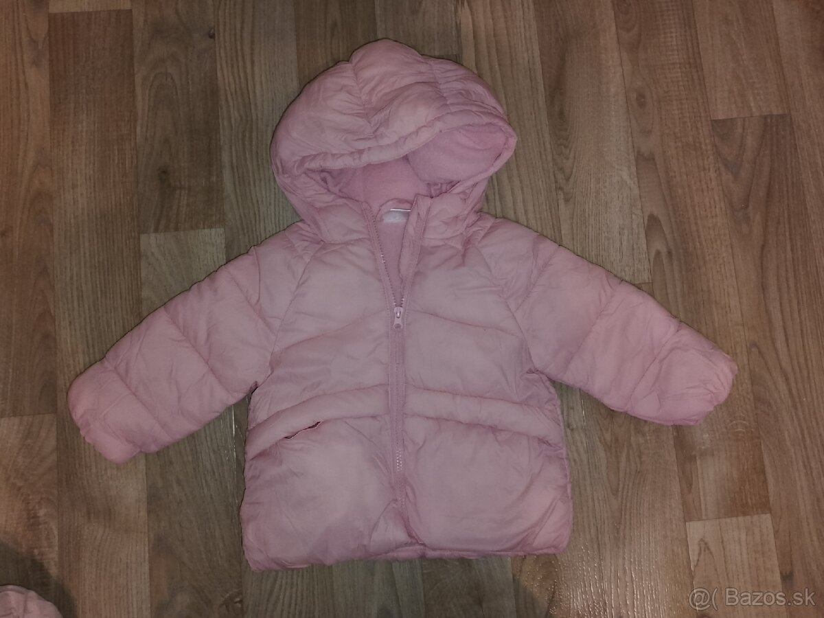 Zimné bundy pre dievčatko 86/92 - 3