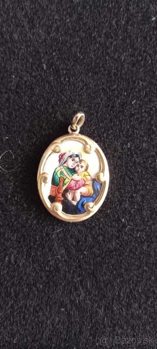 Prívesok-madonka-agnuštek - 3