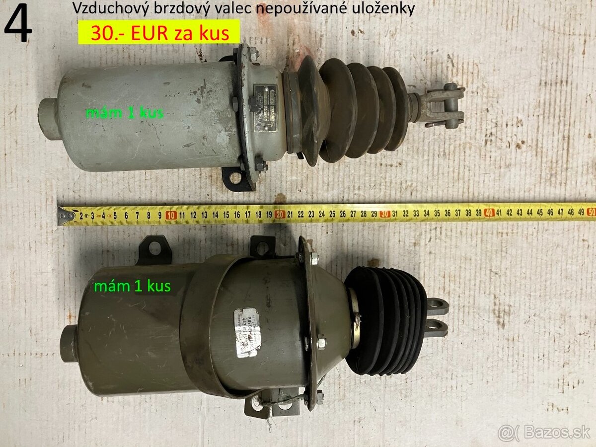 Vzduchové hlavice spojky ventily regulátory brzdové valce - 3