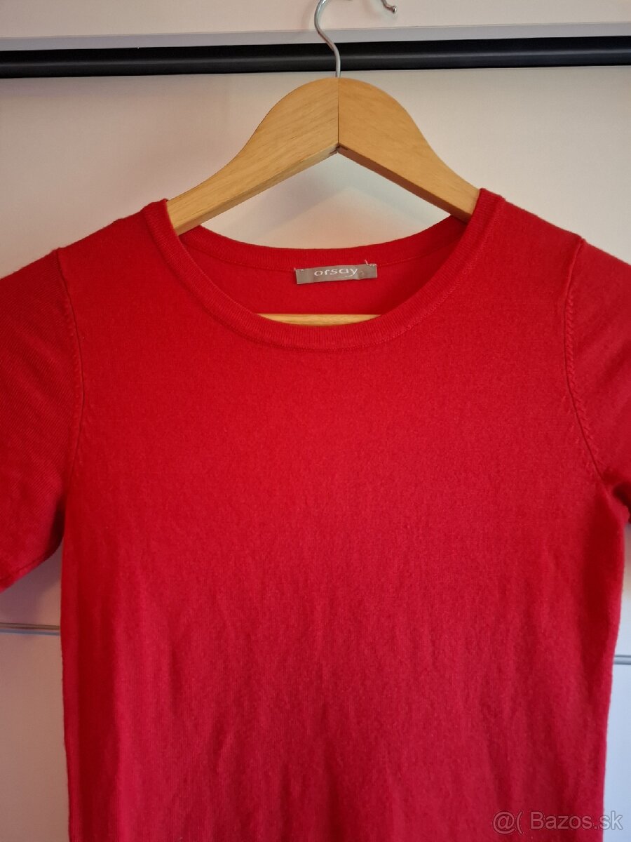 Dámske červené šaty značka Orsay - 3