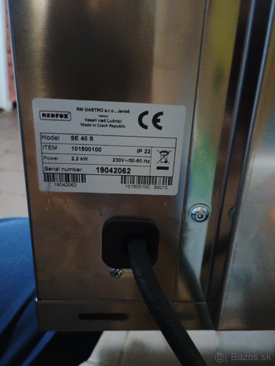 Predám elektrický gril REDFOX SE 40 S - 3