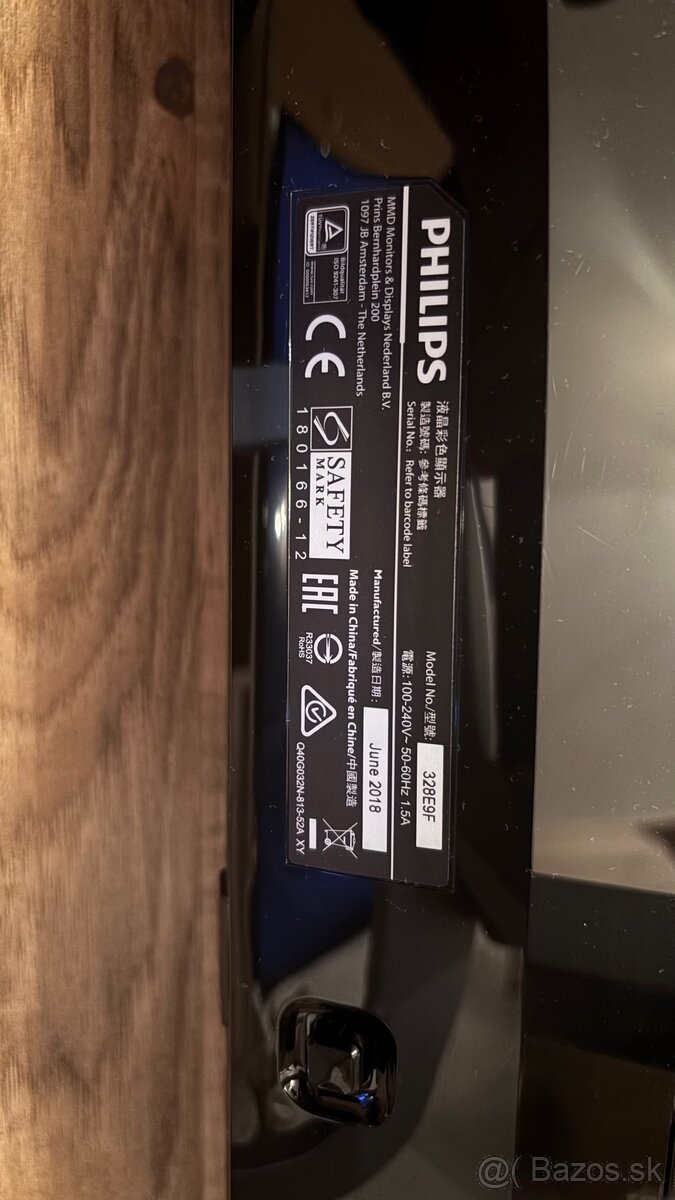 32” Philips 328E9F - 3