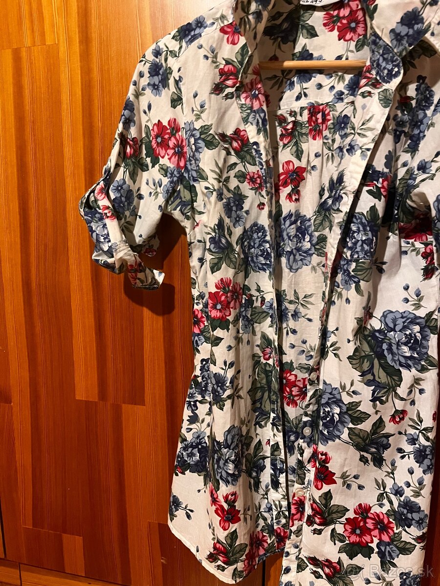 Dámska viacfarebná košeľa - 3