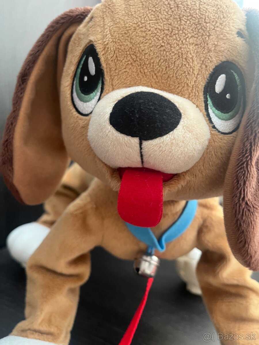 Floppy psík + vankúšik Labková patrola Marshal - 3