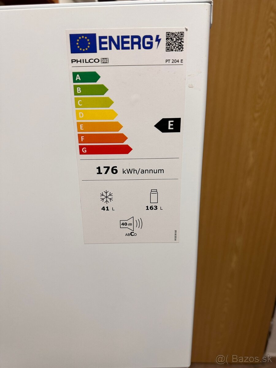 Chladnička s mrazákom Philco PT 204E - 3