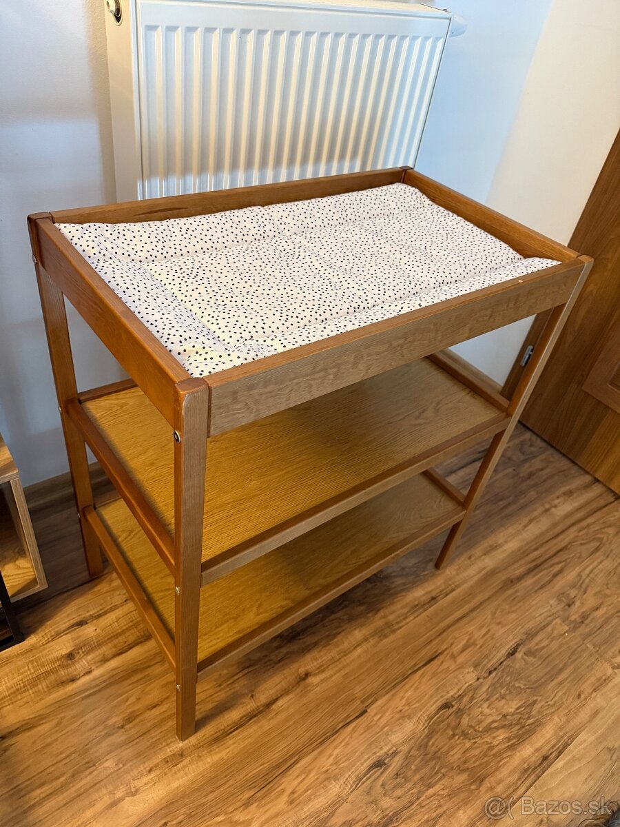 Detská postielka + prebaľovací pult - 3